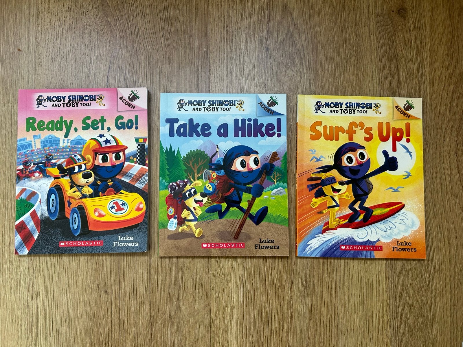 Moby Shinobi en Toby Too! Book set, Ophalen of Verzenden, Zo goed als nieuw, Fictie algemeen