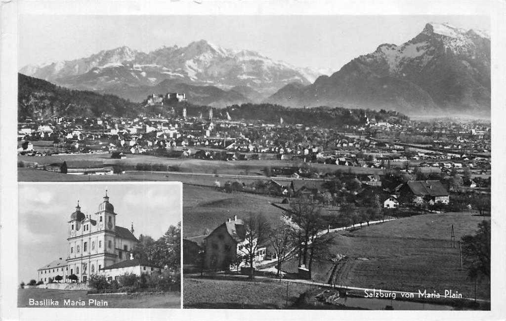 381-360-037 Salzburg von Maria Plain, Verzenden, Voor 1920, Oostenrijk