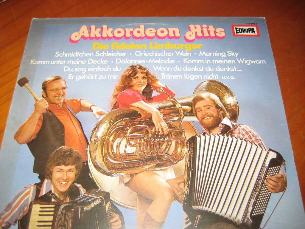 LP, Akkordeon-Hits, die fidelen Limburger, Ophalen of Verzenden, Zo goed als nieuw, LP