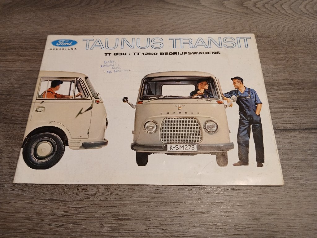 Ford Brochure, Boeken, Catalogussen en Folders, Ophalen of Verzenden, Gelezen, Folder