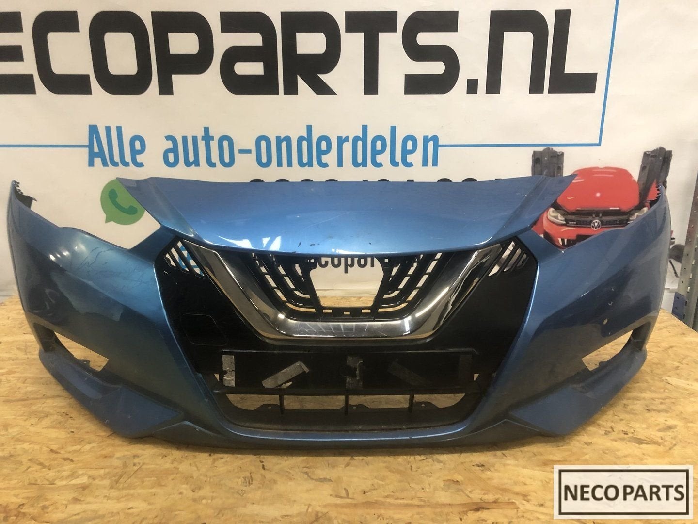 NISSAN MICRA K14 VOORBUMPER 2016-2019 ORIGINEEL, -, Voor, -, Bumper