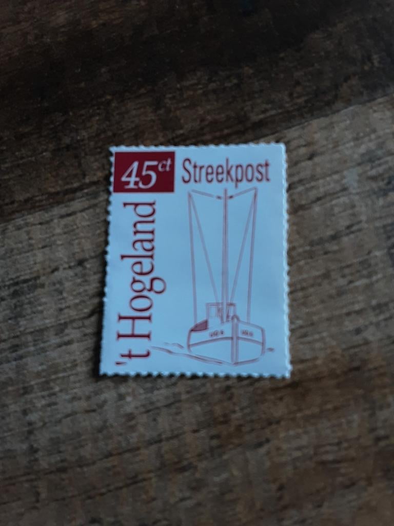 Streekpost Hogeland.  Garnalenkotter  ( pf), Ophalen of Verzenden
