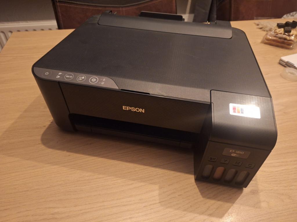 Epson ET-1810 WiFi ecotank met fout code, Ophalen