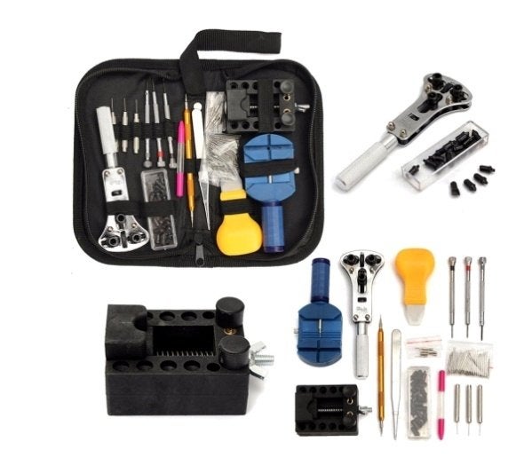 Professionele horloge reparatie set 144-delige, Ophalen of Verzenden, Nieuw, Gereedschap of Toebehoren