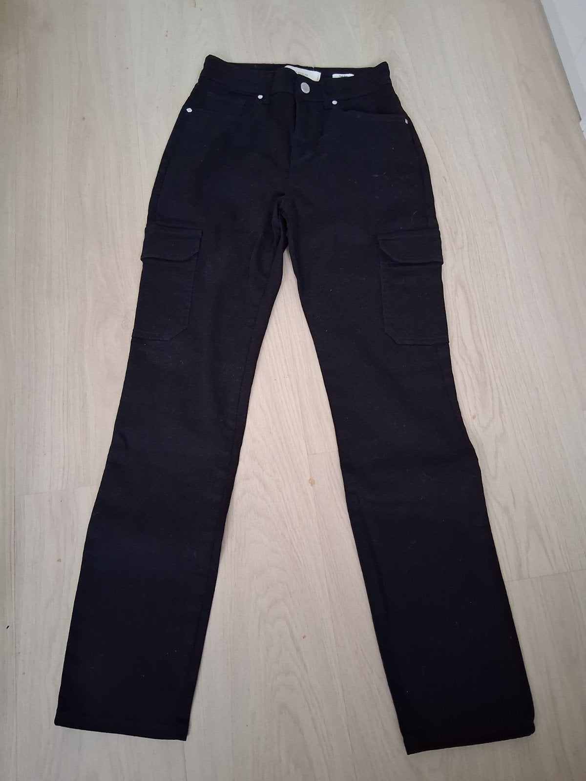 Zwarte cargo broek Revelation High Rise Straight, Kleding | Dames, Zwart, Nieuw, Ophalen of Verzenden, Revelation