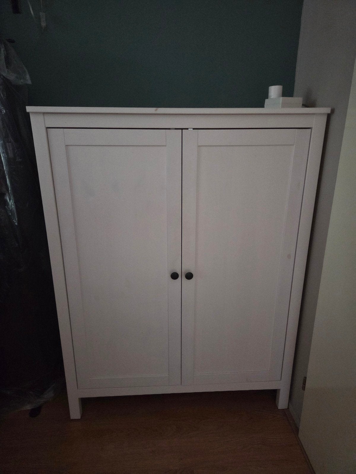 HEMNES kast met extra plank - wit, Ophalen, Gebruikt