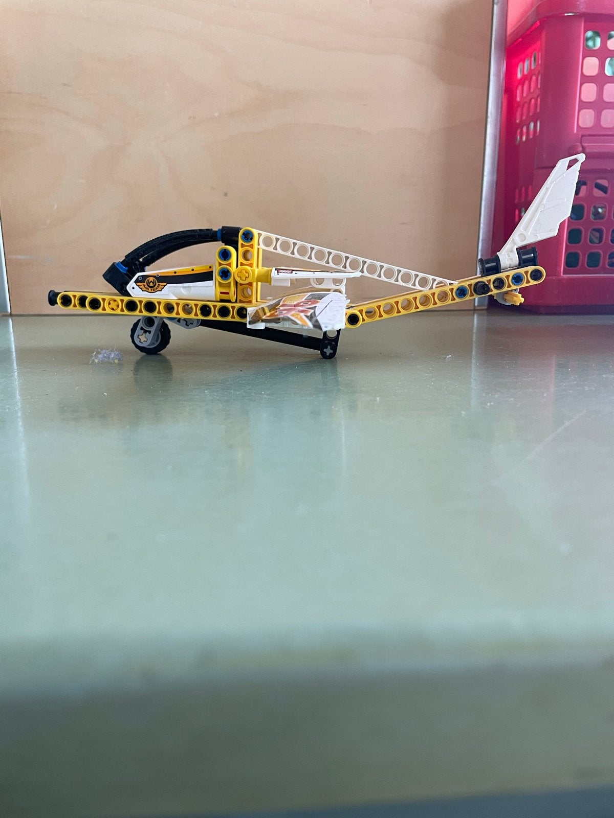 Vliegtuig met uitklapbare wielen - Lego Technic, Ophalen of Verzenden, Gebruikt, Overige merken