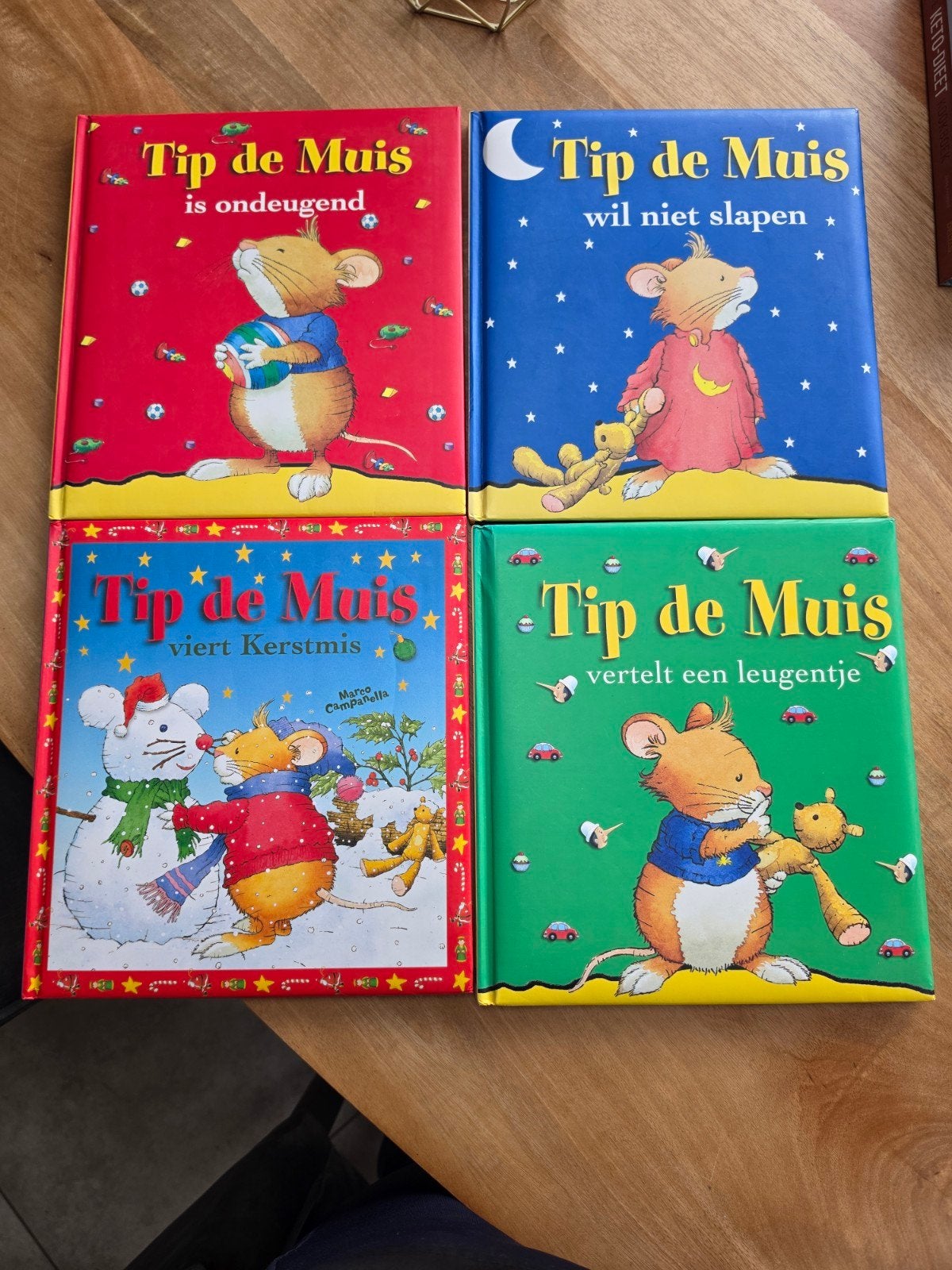 4 Tip de Muis boeken, Boeken, Kinderboeken | Kleuters, Jongen of Meisje, Ophalen of Verzenden, Zo goed als nieuw, Voorleesboek