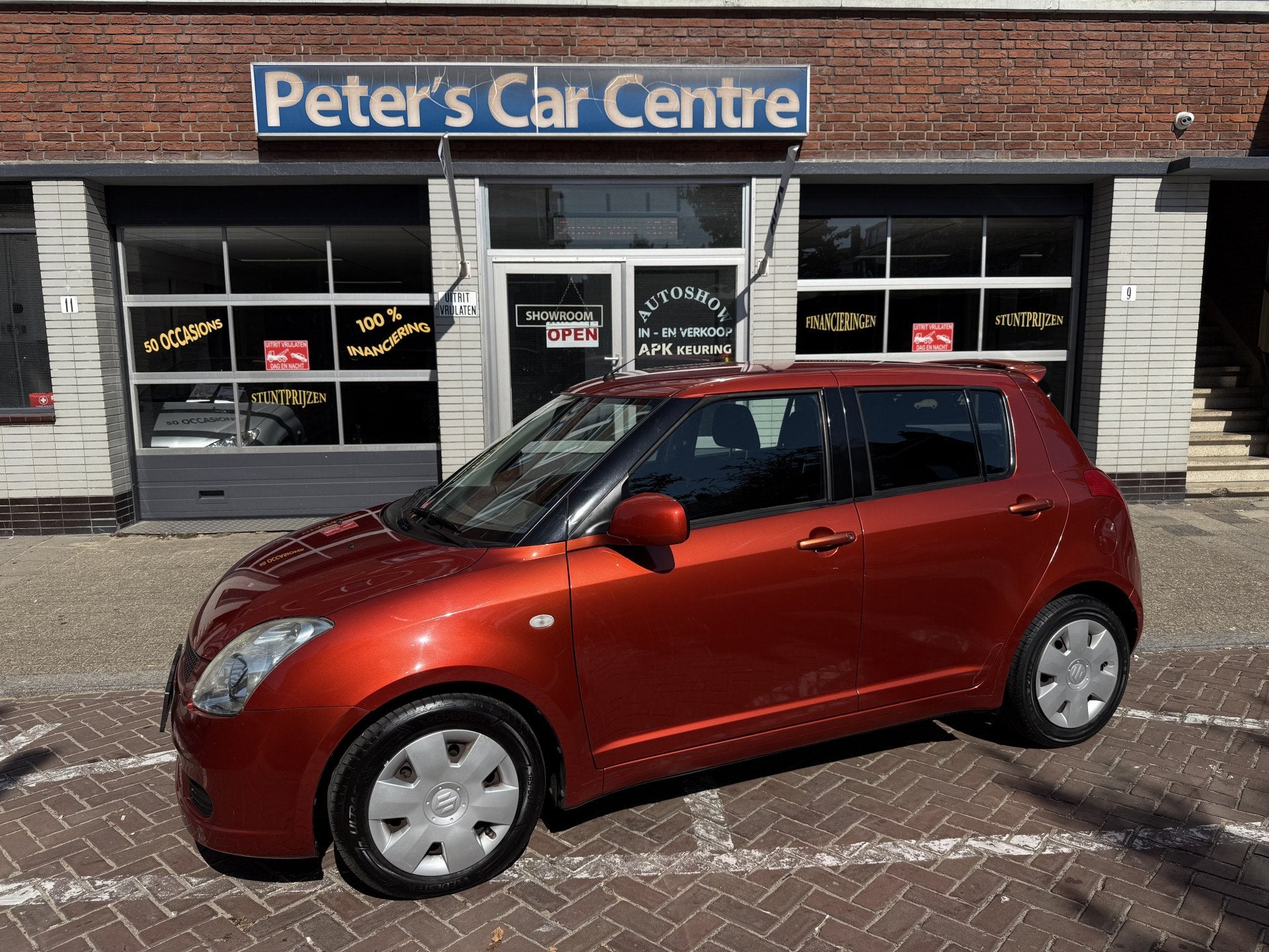Suzuki Swift 1.5 GLS (bj 2007, automaat), Auto's, Suzuki, Elektrische ramen, Stof, Swift, Bedrijf