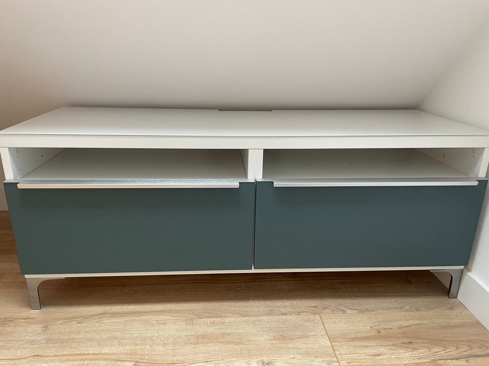 Ikea besta tv meubel, Ophalen, Gebruikt, 100 tot 150 cm, Minder dan 100 cm