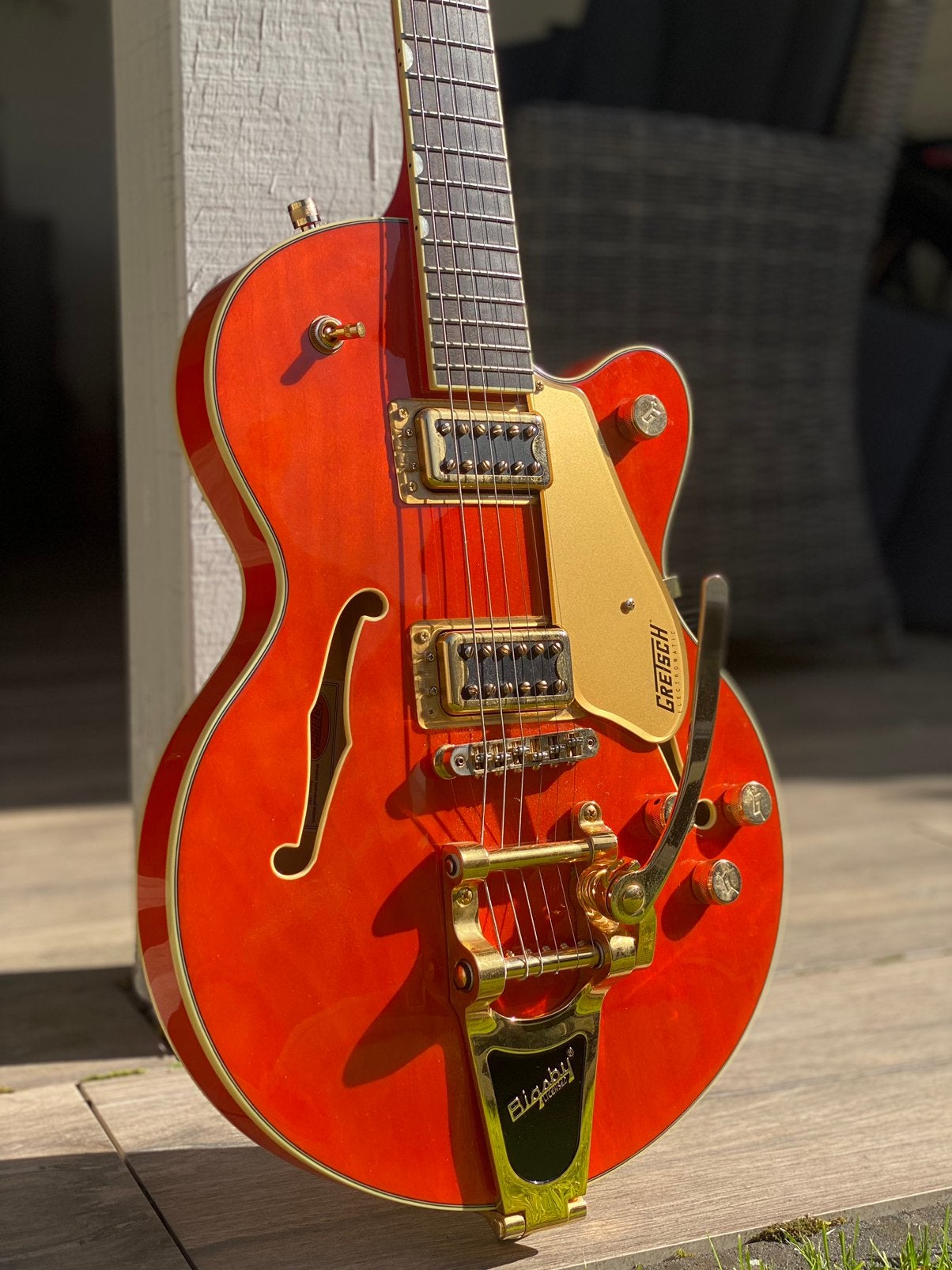 Gretsch G5655TG semi hollow elektrische gitaar Fender Gibson, Ophalen, Zo goed als nieuw, Elektrisch, 6-snarig