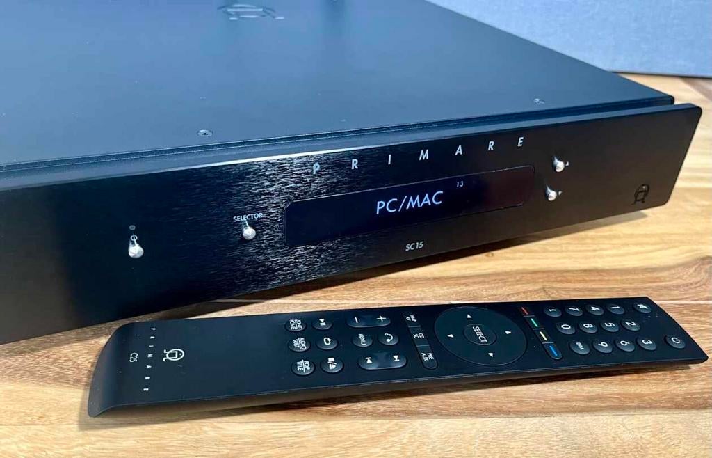 Primare SC15 Prisma voorversterker/netwerkspeler & remote, Ophalen of Verzenden, Zo goed als nieuw