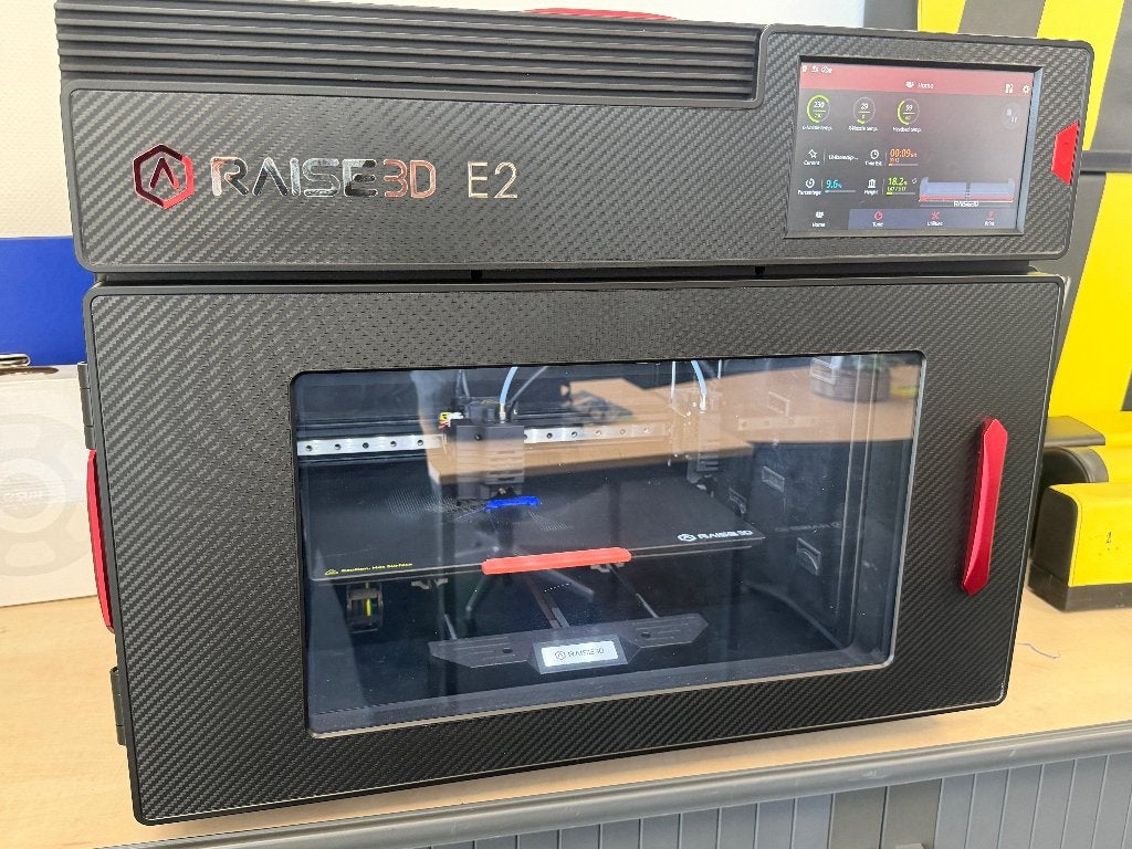 Raise3D E2 IDEX 3D-printer, Computers en Software, Ophalen, Gebruikt, Filament, Raise 3D