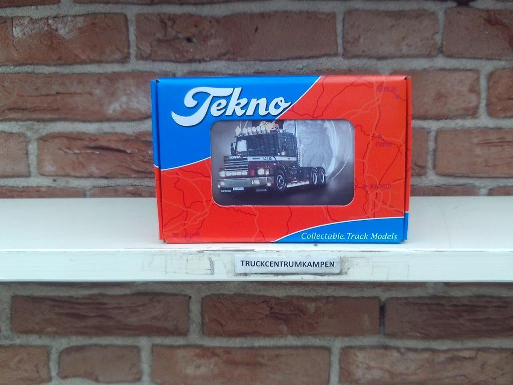 Tekno  Scania  142  Torpedo  van  Birkebekk., Hobby en Vrije tijd, Modelauto's | 1:50, Ophalen of Verzenden, Nieuw, Bus of Vrachtwagen
