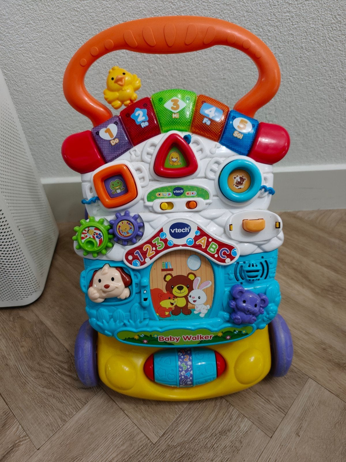 Vtech Babywalker - Werkt perfect, zonder beschadigingen, Kinderen en Baby's, Speelgoed | Babyspeelgoed, Ophalen of Verzenden, Gebruikt