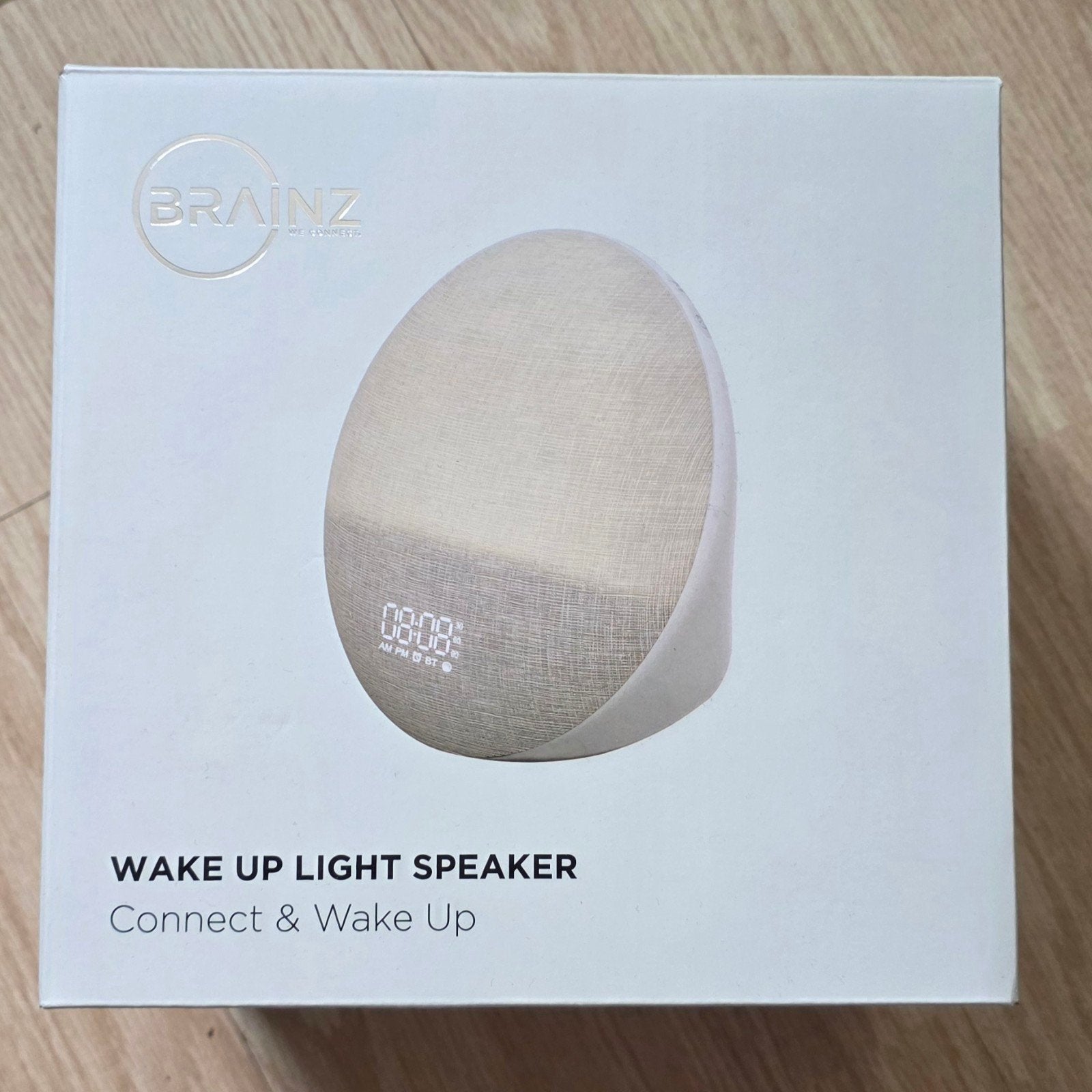 Brainz Wake Up Light Speaker - Wekker en Bluetooth Speaker, Audio, Tv en Foto, Luidsprekers, Nieuw, Overige merken, Ophalen of Verzenden