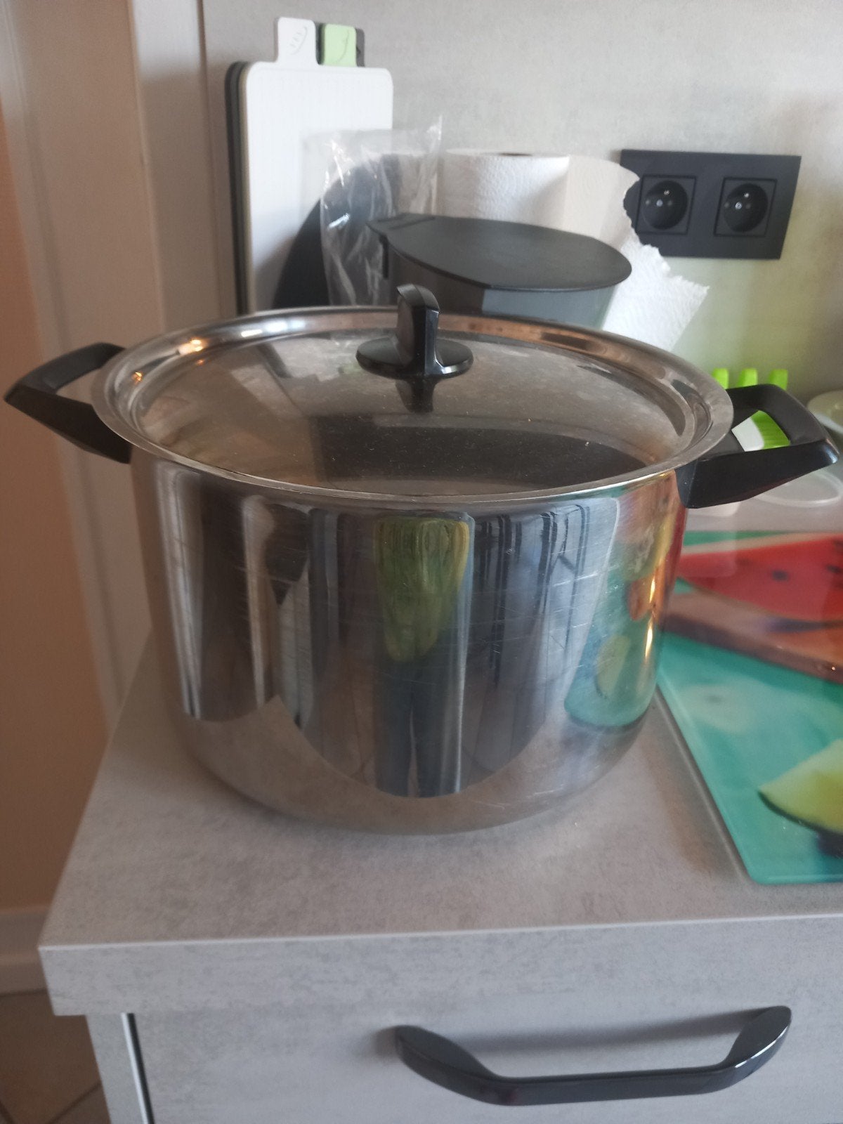 Soeppan, Huis en Inrichting, Keuken | Potten en Pannen, Ophalen, Met handvatten, BK, Zo goed als nieuw