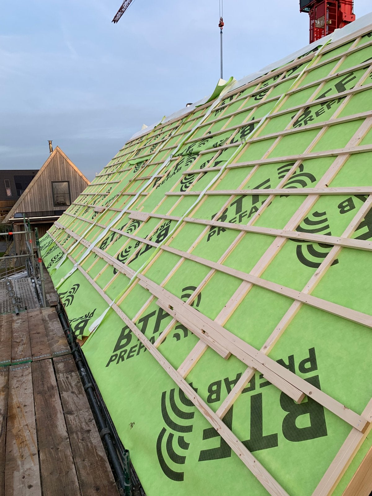 Timmerman, Doe-het-zelf en Verbouw, Dakpannen en Dakbedekking, Zo goed als nieuw, Dakpannen, Steen of Klei, Minder dan 5 m², Ophalen