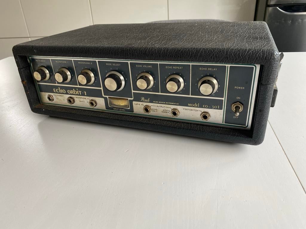 Vintage Pearl Echo Orbit-1 Model EO-301 Echo Effect, Muziek en Instrumenten, Effecten, Ophalen, Gebruikt, Delay of Echo