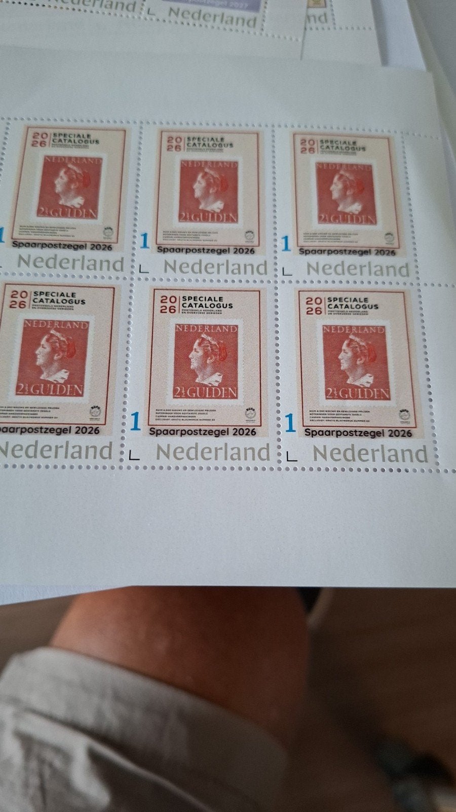 NVPH 2027 met gratis Spaarpostzegel, Verzenden, Na 1940, Postfris