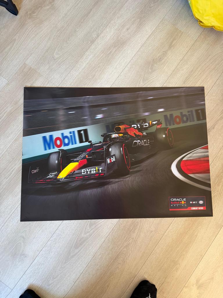 Red Bull Racing Formule 1 Poster A1 - Max Verstappen, Verzamelen, Posters, Rechthoekig Liggend, Nieuw, Ophalen of Verzenden, Sport