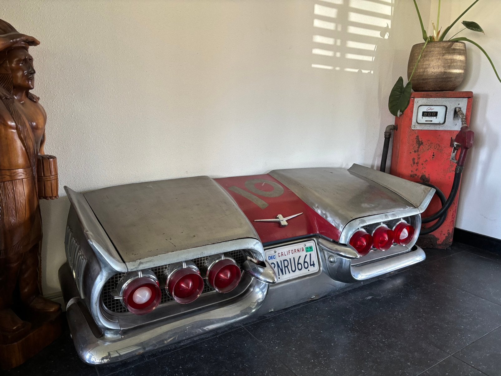 Achterkant amerikaan ford thunderbird 1960 decoratie meubel, Ophalen of Verzenden, Zo goed als nieuw, Overige typen