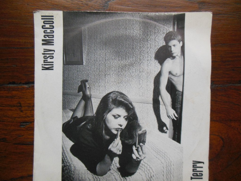 single kirsty maccoll terry 45rpm jukebox vinyl record rock, Gebruikt, 7 inch, Ophalen of Verzenden, Rock en Metal