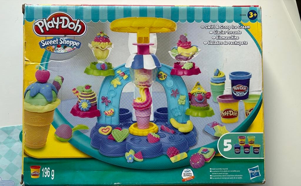 Play-doh ijsjes speelset, Ophalen