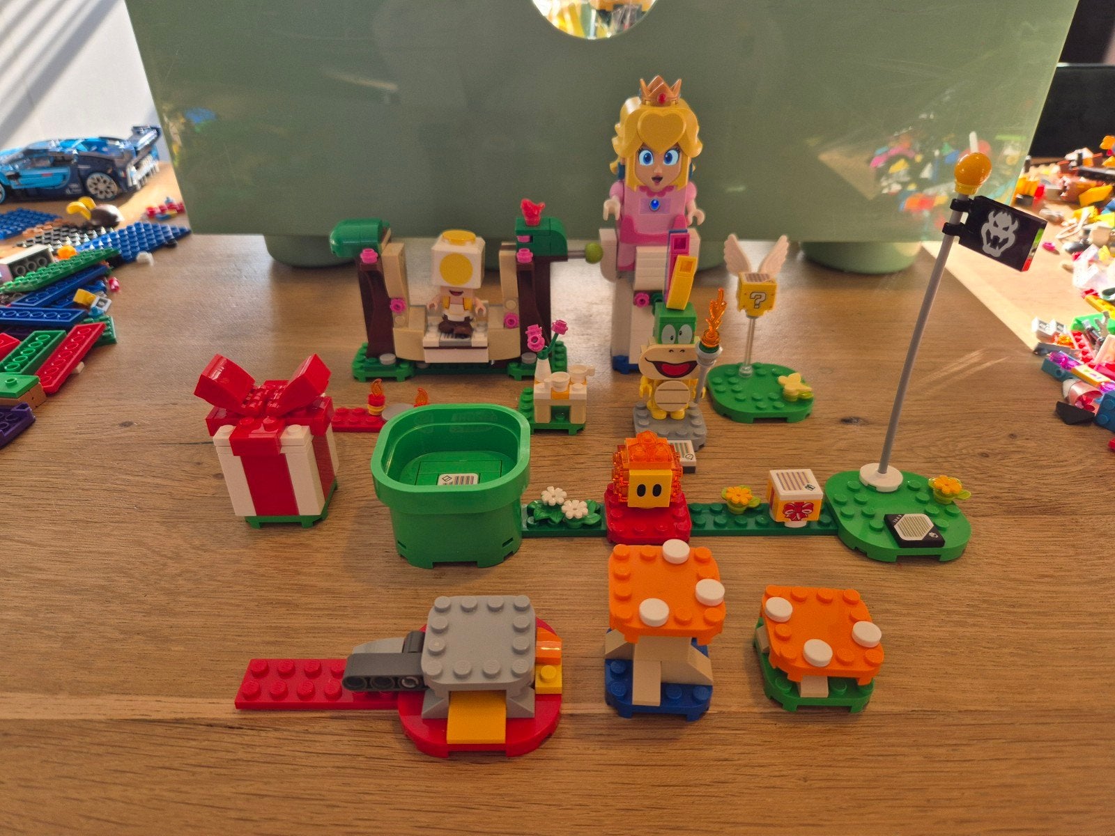 LEGO Super Mario set met Princess Peach en meer, Ophalen, Zo goed als nieuw, Overige merken
