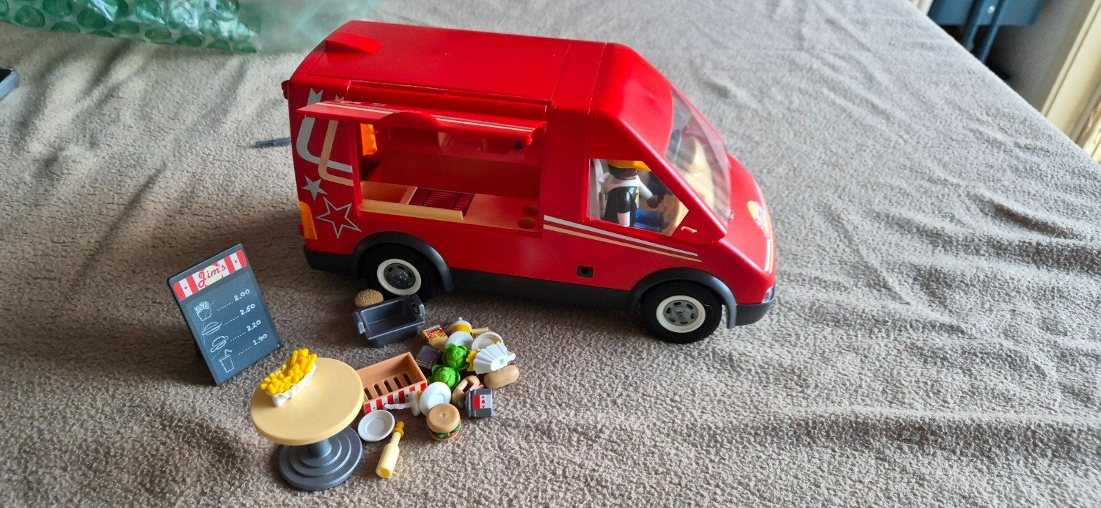 Playmobil Foodtruck met accessoires, Ophalen of Verzenden