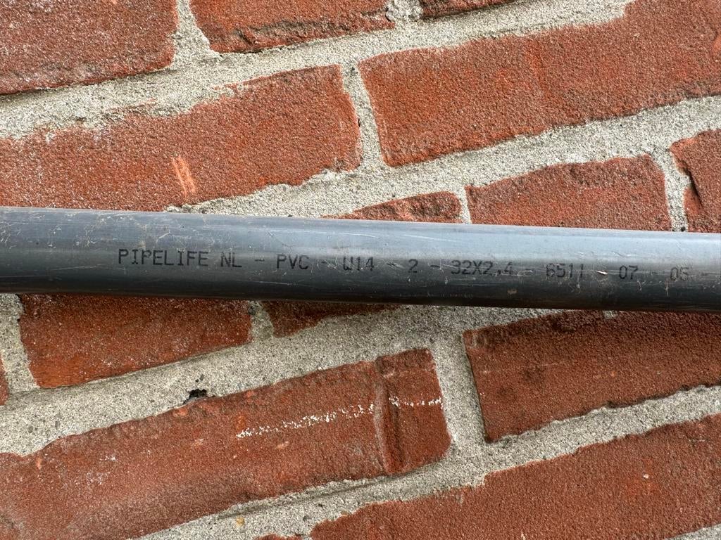 Pipelife PVC leiding 32x2.4, Ophalen, Gebruikt, Pvc, 6 meter of meer