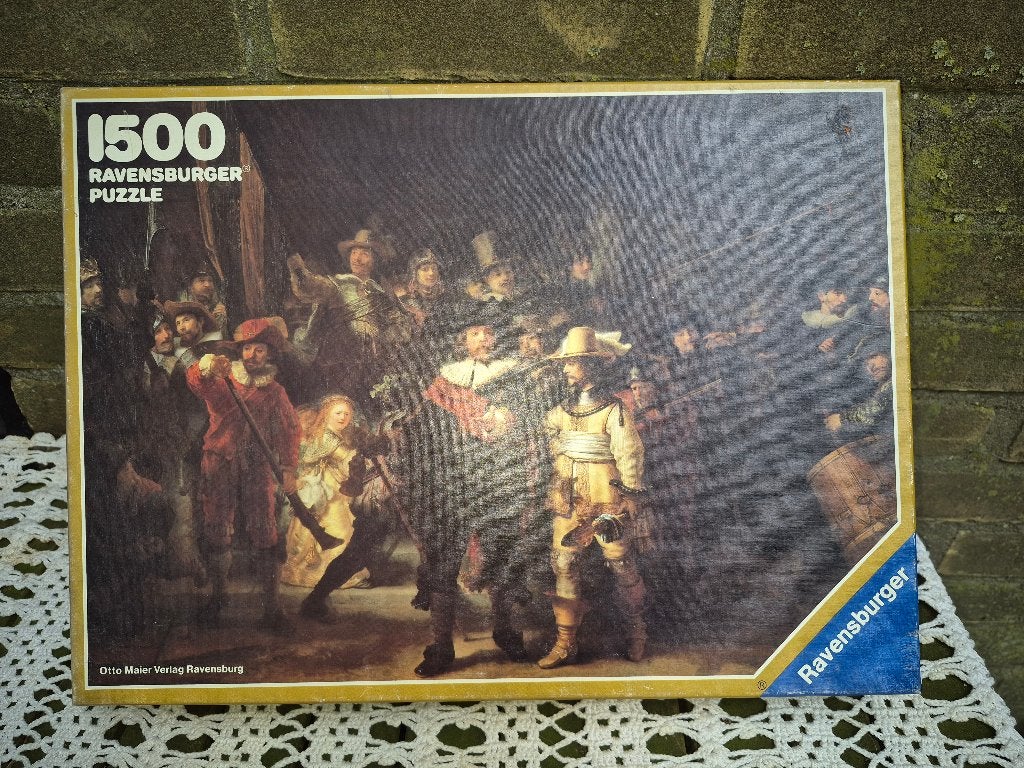legpuzzel "De Nachtwacht, Ophalen of Verzenden, 500 t/m 1500 stukjes, Zo goed als nieuw, Legpuzzel