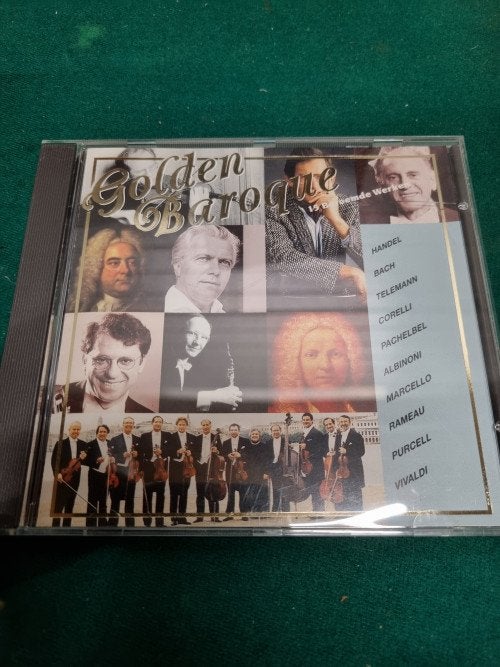 cd golden baroque 15 beroemde werken, Ophalen of Verzenden