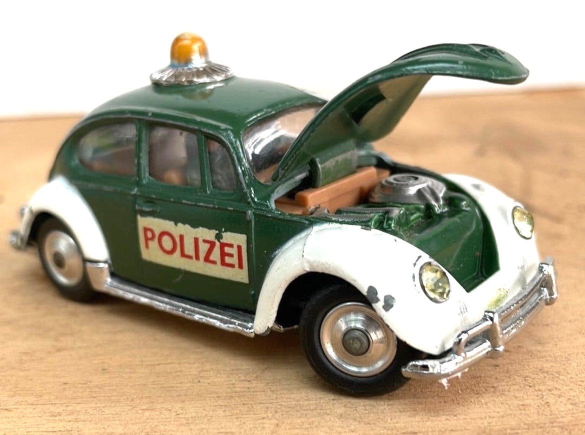 Corgi Toys Volkswagen 1200 Saloon 'Polizei' Speelgoedauto, Hobby en Vrije tijd, Modelauto's | 1:43, Ophalen of Verzenden, Gebruikt