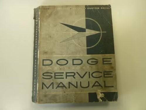 1958 Dodge Passenger Car Service Manual USA, Verzenden, Gelezen, Overige merken