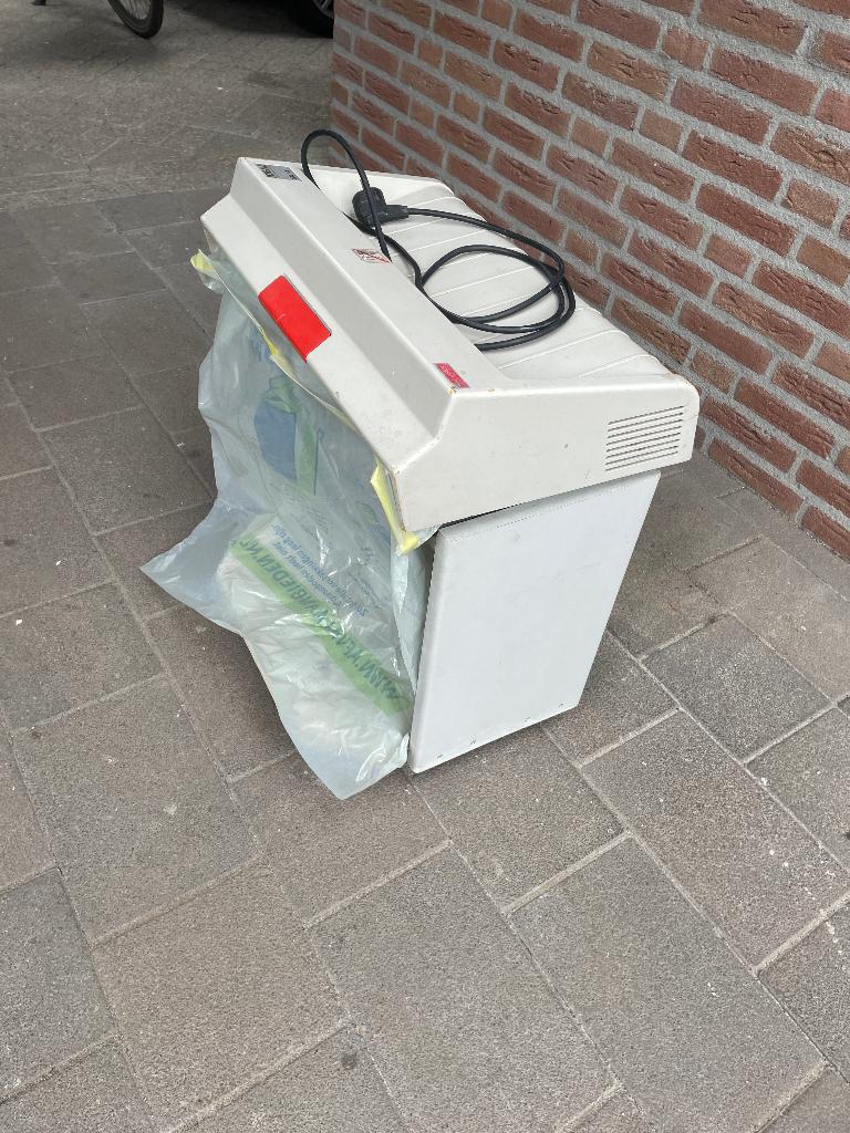 Gebruikte IDEAL papierversnipperaar, Ophalen, Gebruikt