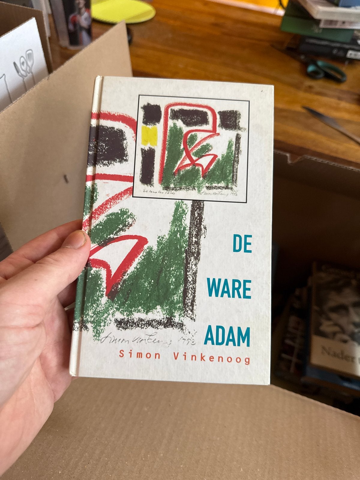 De Ware Adam - Simon Vinkenoog, Boeken, Literatuur, Ophalen of Verzenden, Gelezen, Nederland