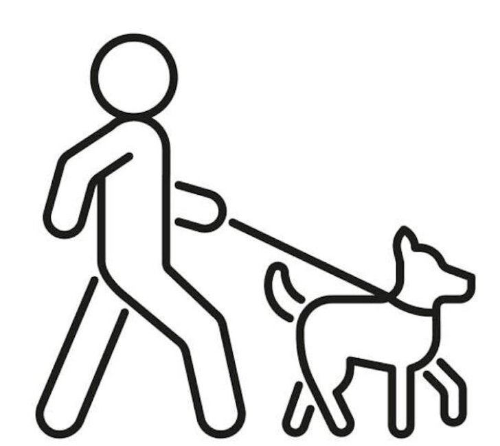 Honden uitlaten, Ophalen