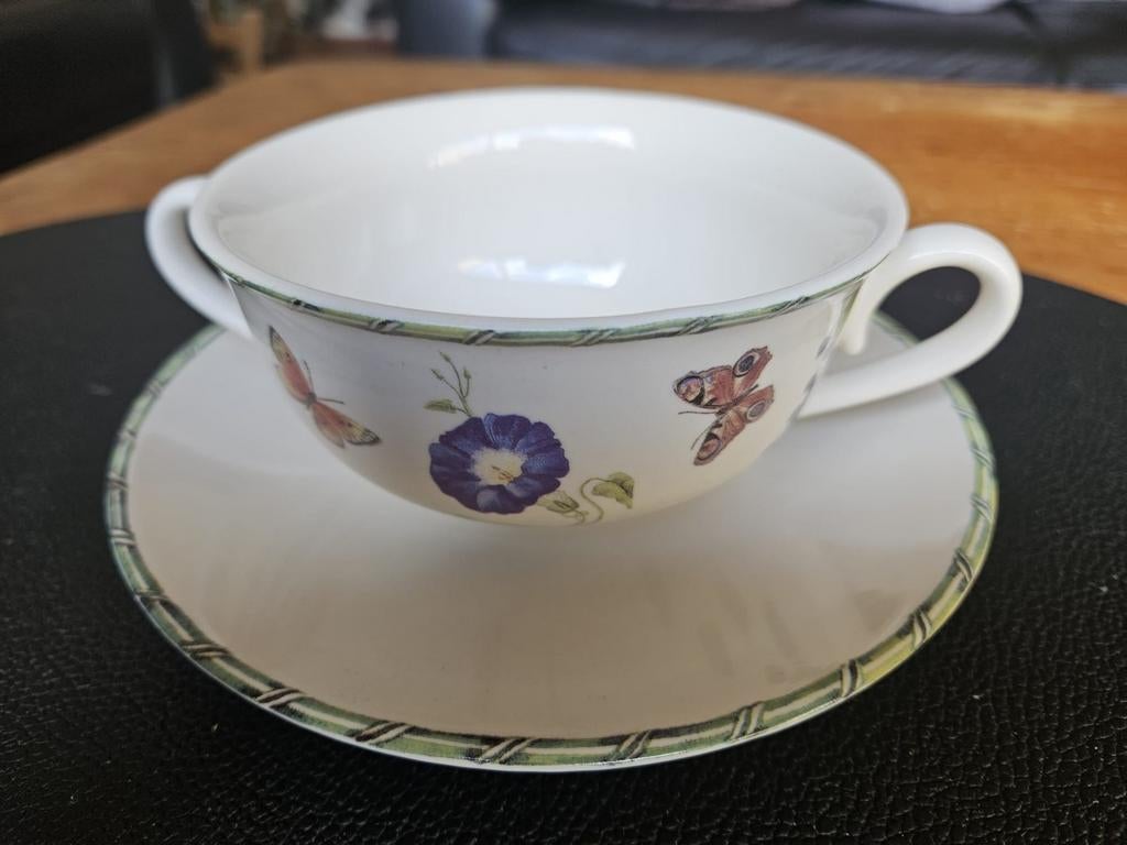 Soepkom Janneke Brinkman Fruit & Flowers, Ophalen of Verzenden, Zo goed als nieuw, Kom(men), Overige stijlen