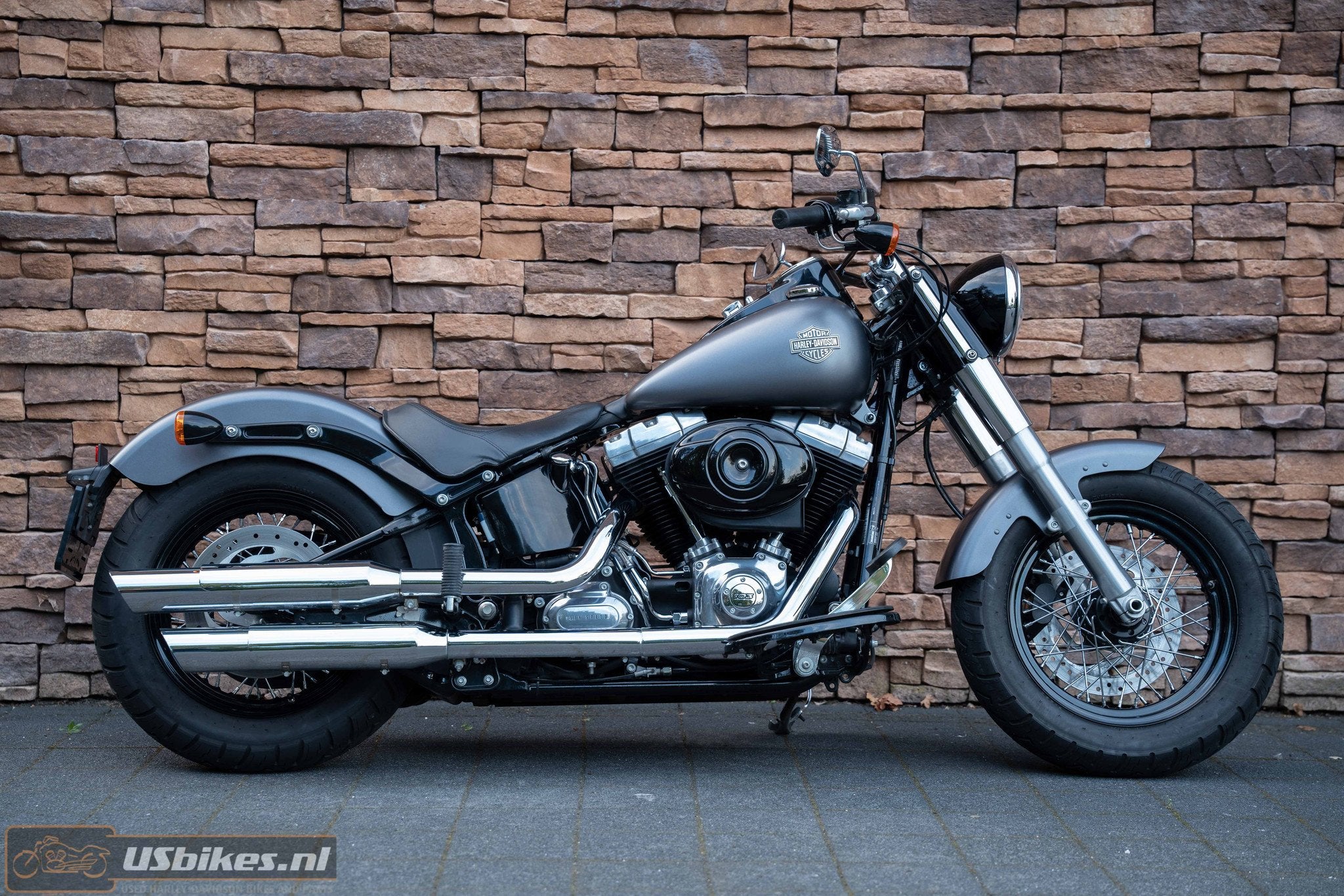 Harley-Davidson FLS Softail Slim 103 (bj 2015), Motoren, 1690 cc, Info@harley-davidson.com, Harley--Davidson, Handgeschakeld