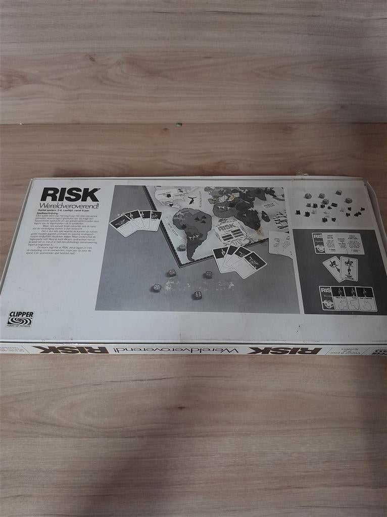 Risk Witte doos - Clipper - s5053, Verzenden, Zo goed als nieuw