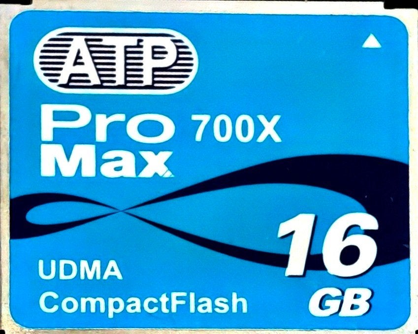 ATP Pro Max 700X UDMA CompactFlash 16GB geheugenkaart, Audio, Tv en Foto, Ophalen of Verzenden, Compact Flash (CF), Fotocamera