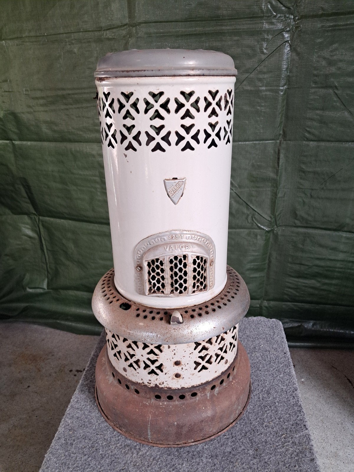 Antieke Valor 525-T Petroleumkachel - Made in England, Ophalen