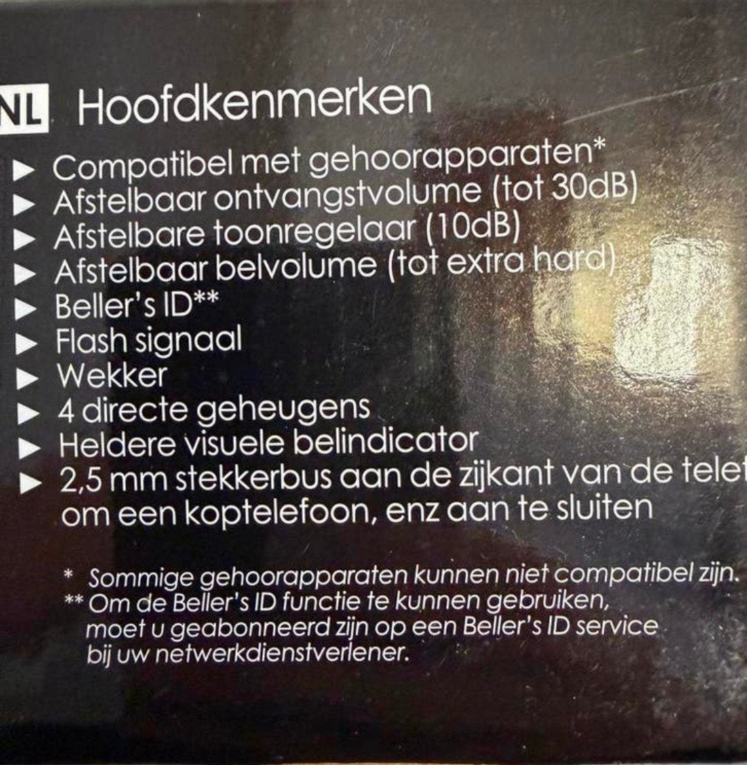 Geemarc amplidect 350, Ophalen