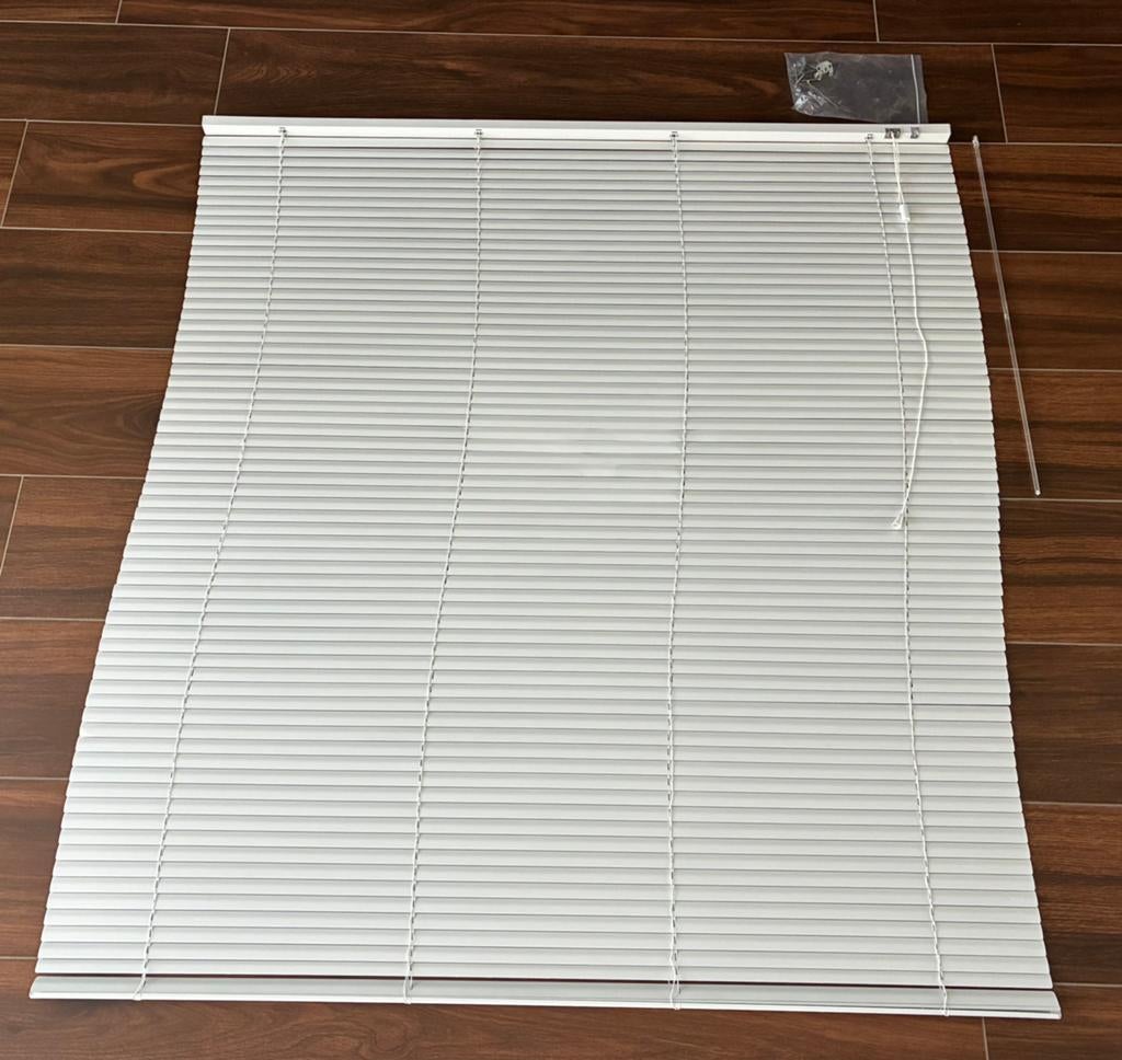 luxaflex jaloezie lamellen wit glans 140 breed 155 cm lang, Huis en Inrichting, Ophalen, 100 tot 150 cm, Wit, Zo goed als nieuw