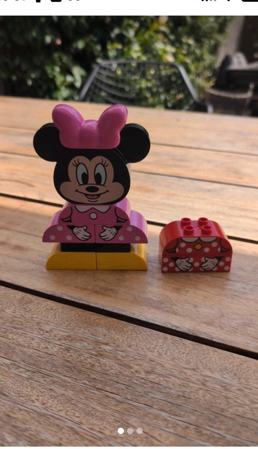 duplo Minnie mouse, Ophalen of Verzenden, Zo goed als nieuw, Duplo