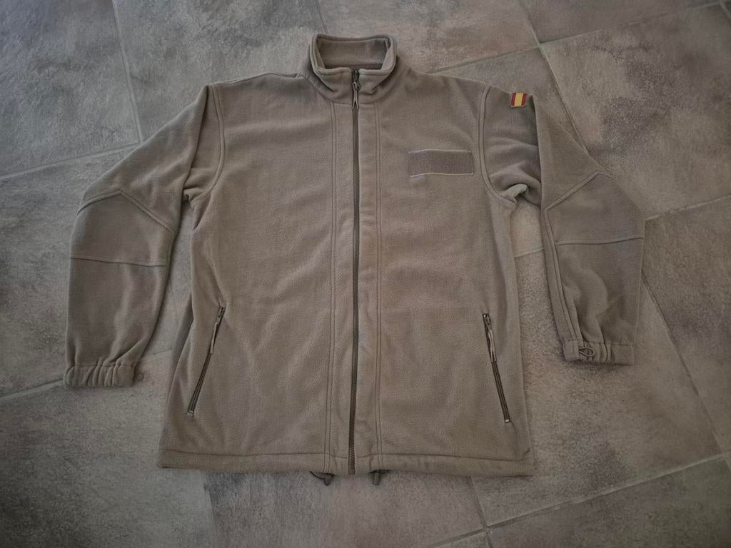 Leger Dessert Fleece Jas MT L Spaanse Strijdkrachten Fesca, Ophalen of Verzenden