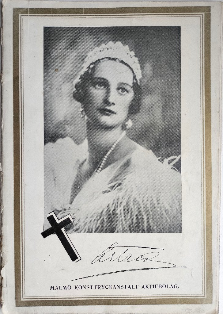 Drottning Astrid Minnesalbum, Verzenden, Gelezen, Anonym