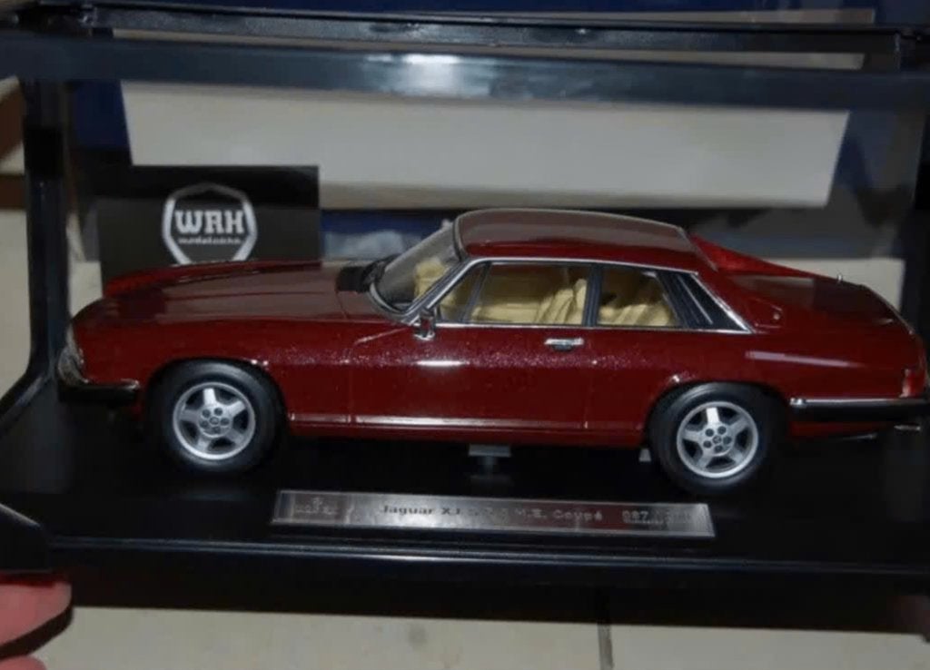 1:18 JAGUAR XJS COUPE V12 darkred LTD 200 NOREV 182621 WRH, Verzenden, Zo goed als nieuw, Auto, Norev