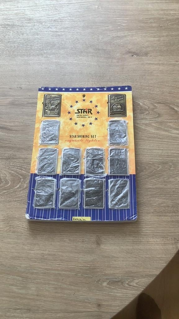Verzameling  benzine aanstekers  American Legend, Ophalen, Nieuw, Aansteker